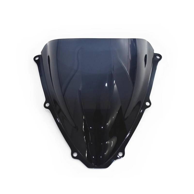 Windschutzscheibe Motorräder Für Suzuki GSXR600 GSXR750 K6 K7 2006 2007 Motorrad Wind Deflectore Windschutzscheibe Rauch Schwarz Acryl Visier Windschutzscheibe von WBFLZTYOP