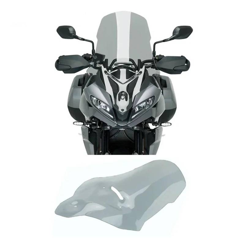 Windschutzscheibe Motorräder Heighten Windschutzscheibe Für Tiger Sport 660 SPORT660 2023 2023 Windschutzscheibe Luftabweiser Abdeckung Jahr Spoiler Schutz Windabweiser von WBFLZTYOP
