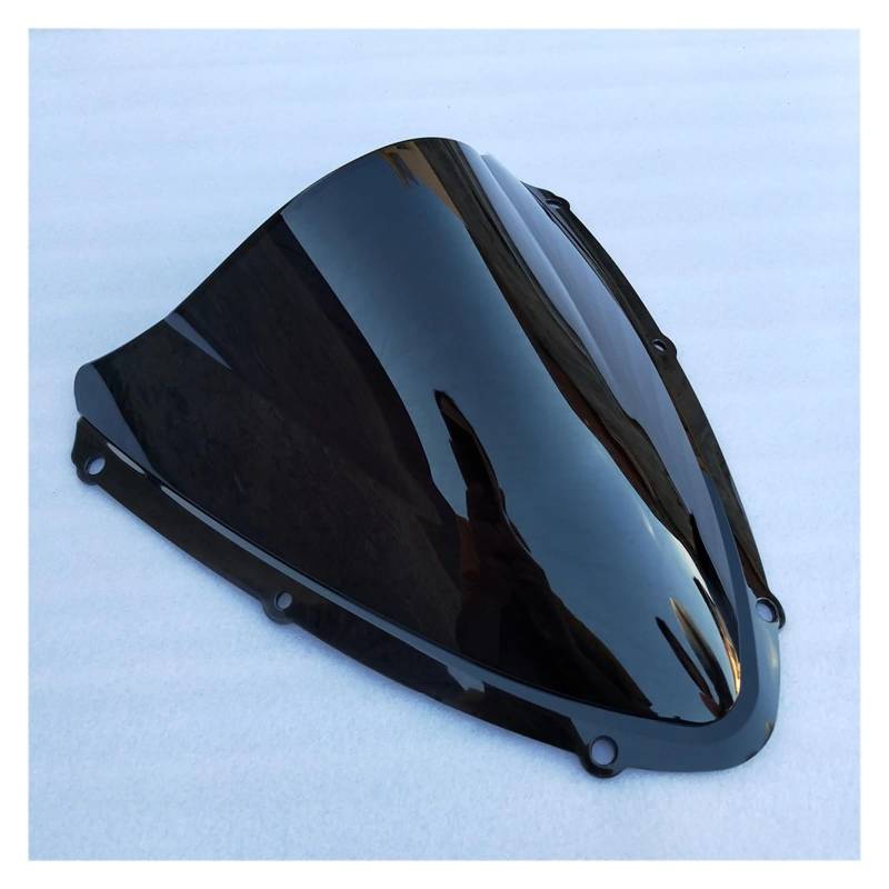 Windschutzscheibe Motorräder Motorrad Blase Windschutzscheibe Für Suzuki GSXR600 GSXR750 GSXR 600 750 K8 2008-2009 Windschutzscheibe Schwarz Wind Deflectore von WBFLZTYOP