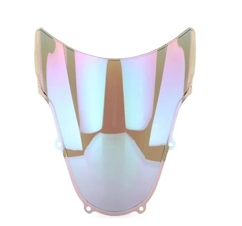 Windschutzscheibe Motorräder Motorrad Double Bubble Windschutzscheibe Für Suzuki GSXR600 GSXR750 GSX-R 600 750 1000 GSX-R1000 K1 2000-2003 Windschutzscheiben-Zubehör von WBFLZTYOP