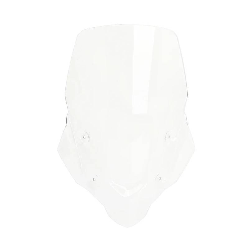 Windschutzscheibe Motorräder Motorrad Frontscheibe Windschutz Windabweiser Schwarz Smoky Transparent Für Ho&nda Transalp XL 750 XL750 2023 2024 von WBFLZTYOP