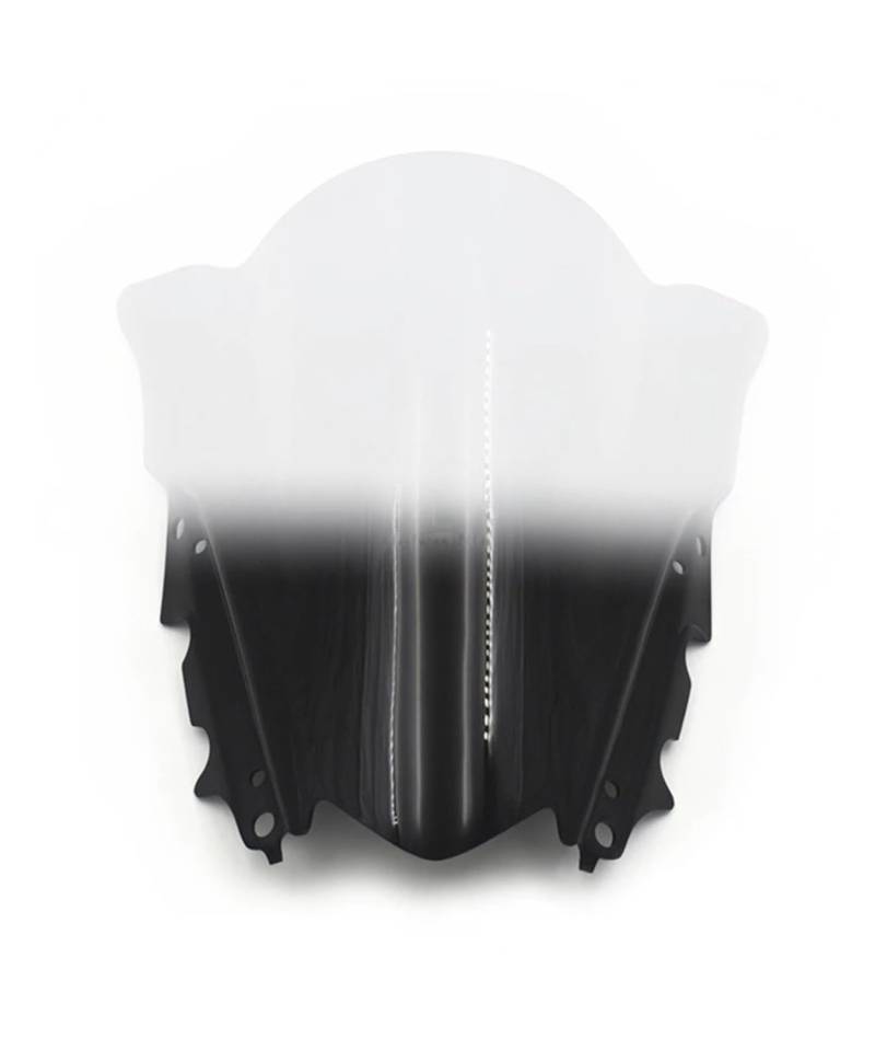 Windschutzscheibe Motorräder Motorrad Für Ya&maha R3 R25 2013 2014 2015 2016 2017 2018 Windschutzscheibe Rauch Schwarz Farbverlauf Wind Deflectore Spoiler Windschutzscheibe von WBFLZTYOP