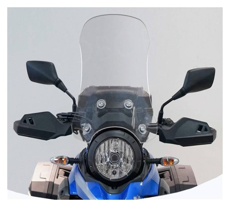 Windschutzscheibe Motorräder Motorrad-Modifikation Frontscheiben-Brustschutz Und Windschutzscheibentransparenz Für Suzuki DL250 DL 250 von WBFLZTYOP
