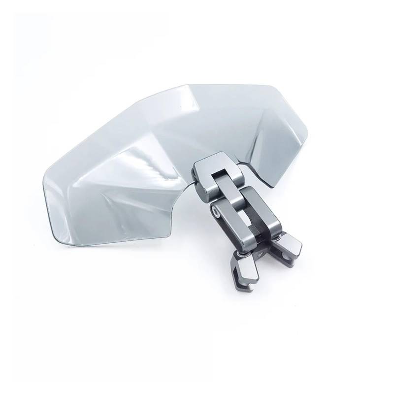 Windschutzscheibe Motorräder Motorrad Universal Deflektor Spoiler Befestigung Windschutzscheibe Deflektor Einstellbare Höhe Verlängerung Windschutzscheibe von WBFLZTYOP