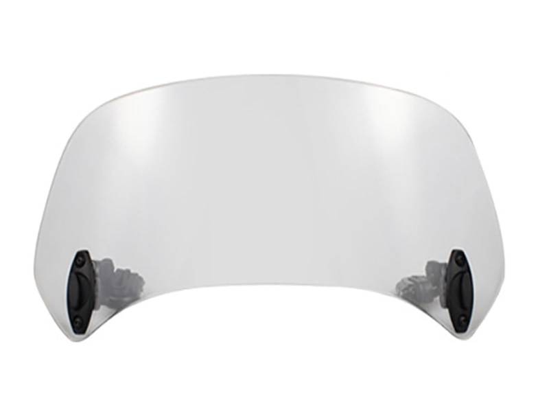 Windschutzscheibe Motorräder Motorrad Verlängerung Windschutzscheibe Spoiler Windschutz Air Deflektor Für Universal Motorräder Motorrad Roller von WBFLZTYOP