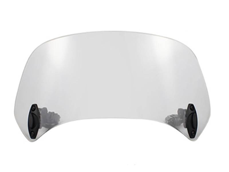 Windschutzscheibe Motorräder Motorrad Verlängerung Windschutzscheibe Spoiler Windschutz Air Deflektor Für Universal Motorräder Motorrad Roller von WBFLZTYOP