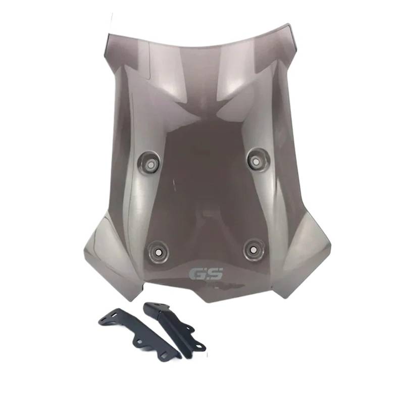 Windschutzscheibe Motorräder Motorrad Windabweiser Windschutzscheibe Erhöhte 4MM Windschutzscheibenbefestigungshalterung Für B&M&W F750GS F850GS 2018-2021 von WBFLZTYOP