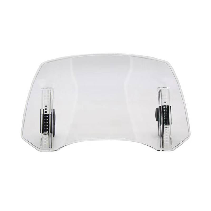 Windschutzscheibe Motorräder Motorrad Windschutzscheibe Verlängerung Einstellbare Spoiler Deflektor Für Ho&nda Forza PCX125 PCX150 PCX160 Z Faze Silber Flügel GT ABS von WBFLZTYOP