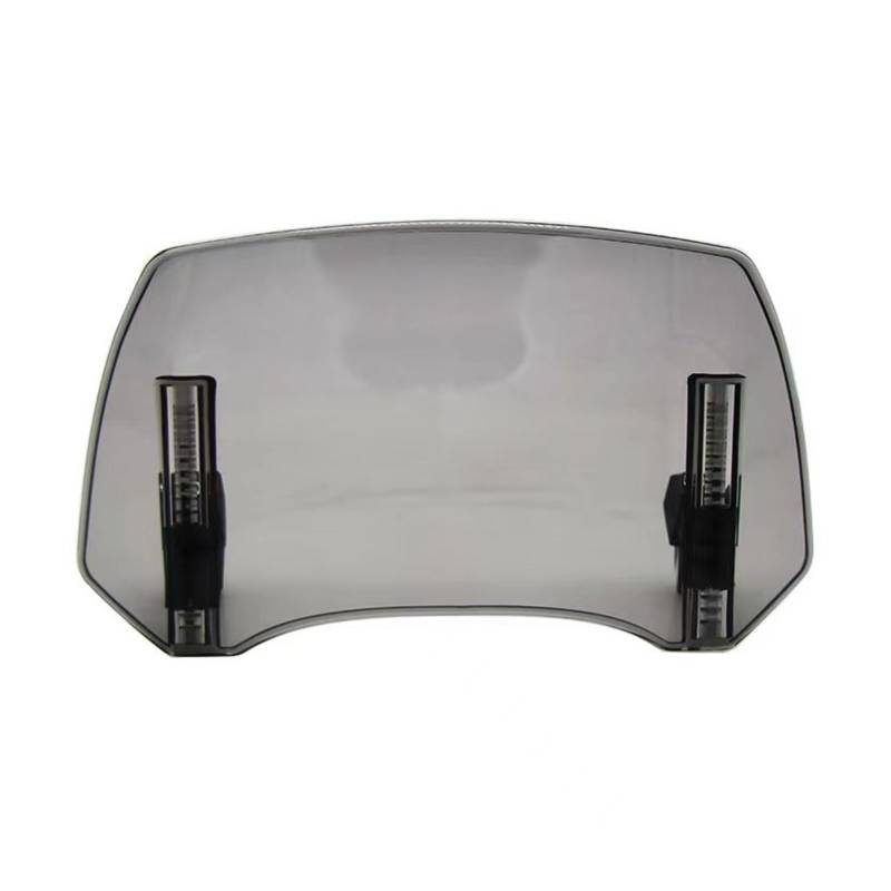 Windschutzscheibe Motorräder Motorrad Windschutzscheibe Verlängerung Einstellbare Spoiler Deflektor Für Ho&nda Forza PCX125 PCX150 PCX160 Z Faze Silber Flügel GT ABS von WBFLZTYOP