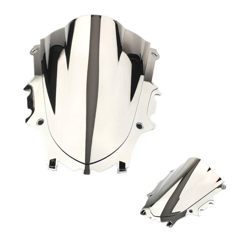 Windschutzscheibe Motorräder Motorrad Windschutzscheibe Windschutz Für Ya&maha YZF-R3 R3 2019-2023 2019 2020 2021 2022 2023 Double Bubble ABS Windabweiser von WBFLZTYOP