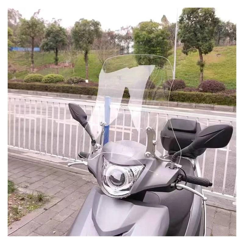 Windschutzscheibe Motorräder Motorrad Windschutzscheibe Windschutz Windabweiser ABS Windschutz Spoiler FÜR Suzuki UU125 Uu125 von WBFLZTYOP
