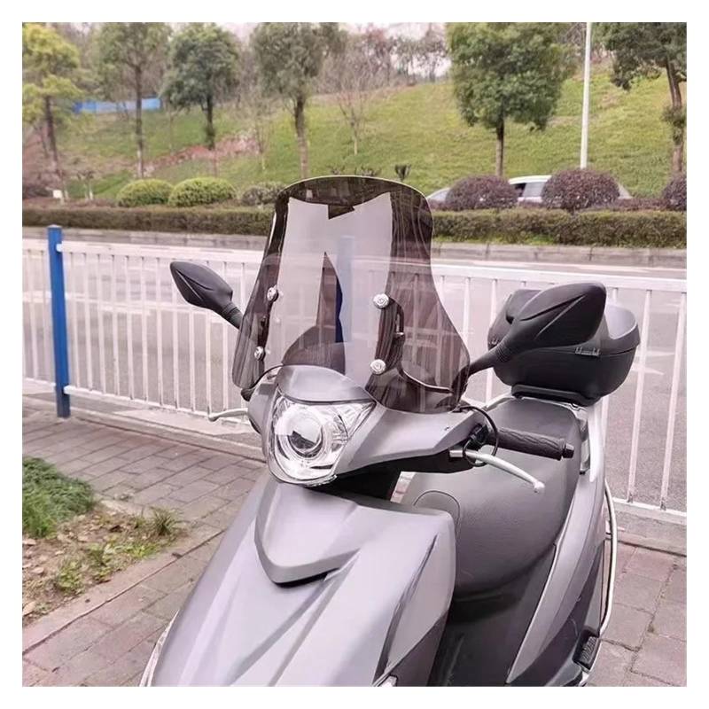 Windschutzscheibe Motorräder Motorrad Windschutzscheibe Windschutz Windabweiser ABS Windschutz Spoiler FÜR Suzuki UU125 Uu125 von WBFLZTYOP