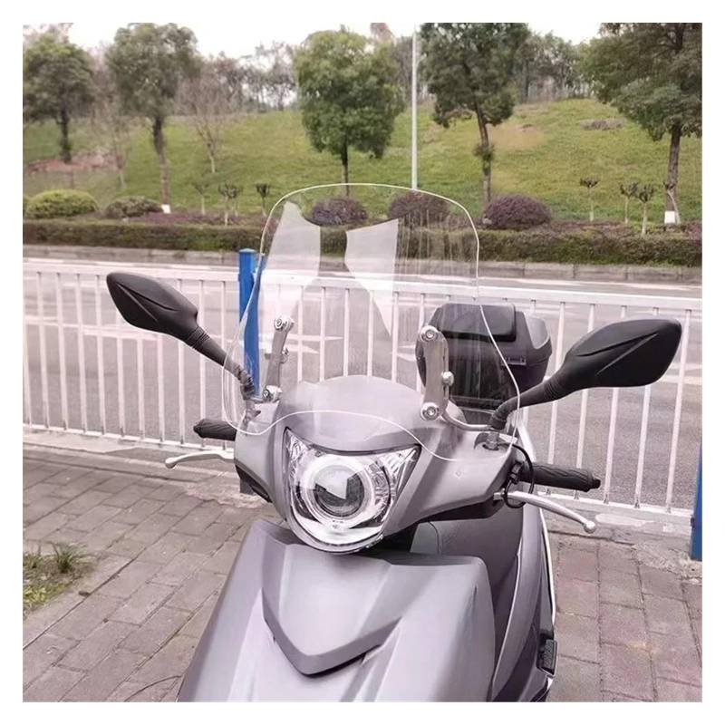 Windschutzscheibe Motorräder Motorrad Windschutzscheibe Windschutz Windabweiser ABS Windschutz Spoiler FÜR Suzuki UU125 Uu125 von WBFLZTYOP