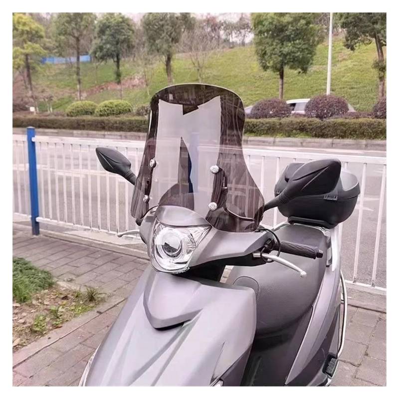 Windschutzscheibe Motorräder Motorrad Windschutzscheibe Windschutz Windabweiser ABS Windschutz Spoiler FÜR Suzuki UU125 Uu125 von WBFLZTYOP