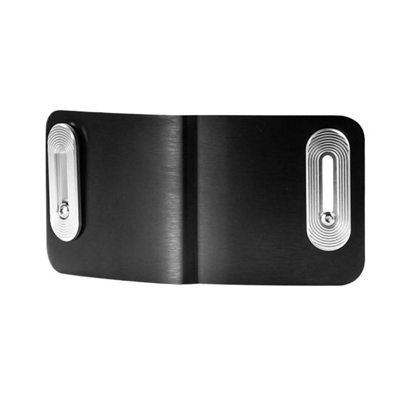 Windschutzscheibe Motorräder Motorrad-Windschutzscheibenverlängerung, Verstellbarer Spoiler, Für Anklemmen, Windschutzscheibenabweiser Für CB650R 2019 2020 von WBFLZTYOP