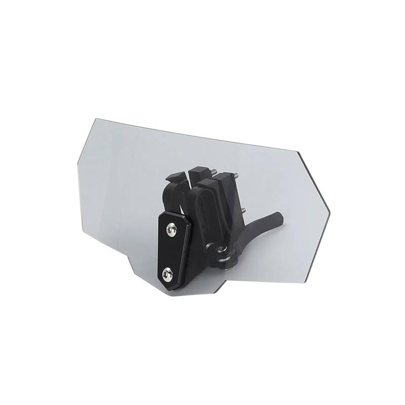 Windschutzscheibe Motorräder Universal Motorrad Riser Clip Auf Windschutzscheibe Verlängerung Spoiler Air Deflektor Für B&M&W R1200GS von WBFLZTYOP
