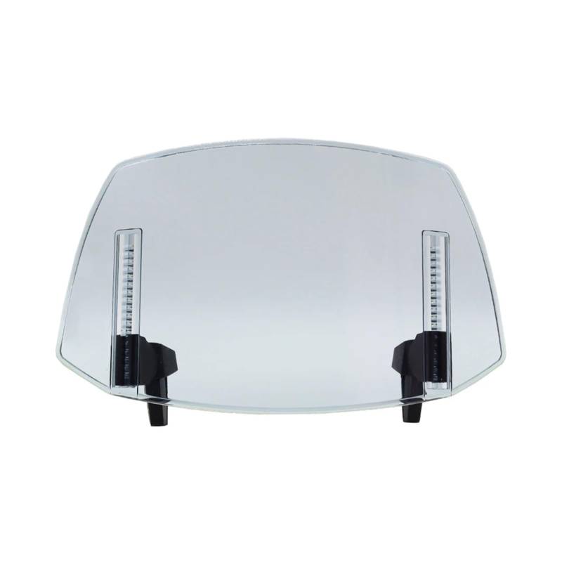 Windschutzscheibe Motorräder Universelle Motorrad-Windschutzscheibenverlängerung, Verstellbarer Clip Windschutzscheiben-Spoiler, Windabweiser, Kompatibel Für MT07 R1 R3 TMAX530 von WBFLZTYOP