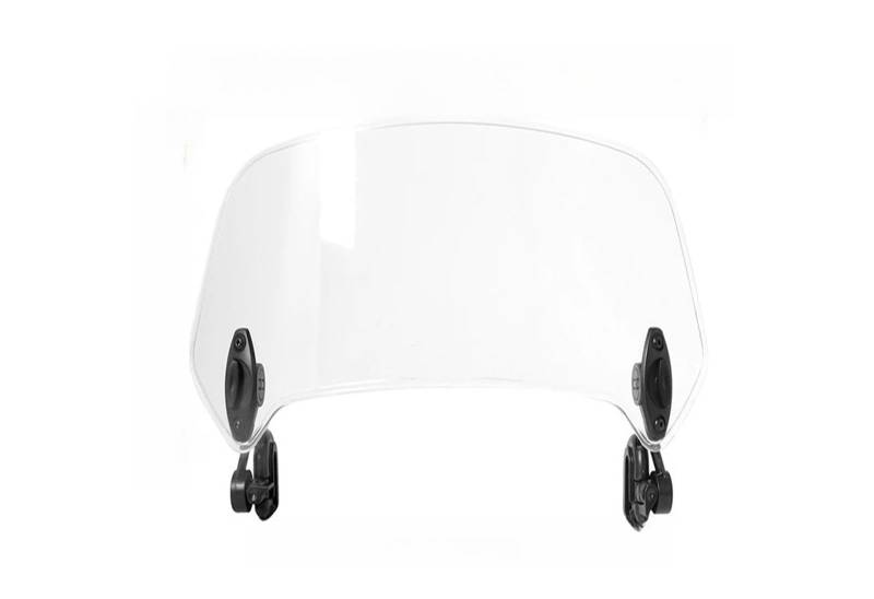 Windschutzscheibe Motorräder Universelle Motorrad-Windschutzscheibenverlängerung, Verstellbarer Spoiler, Anklemmen Windschutzscheibenabweiser, Geeignet Für Alle Motorradmodelle von WBFLZTYOP