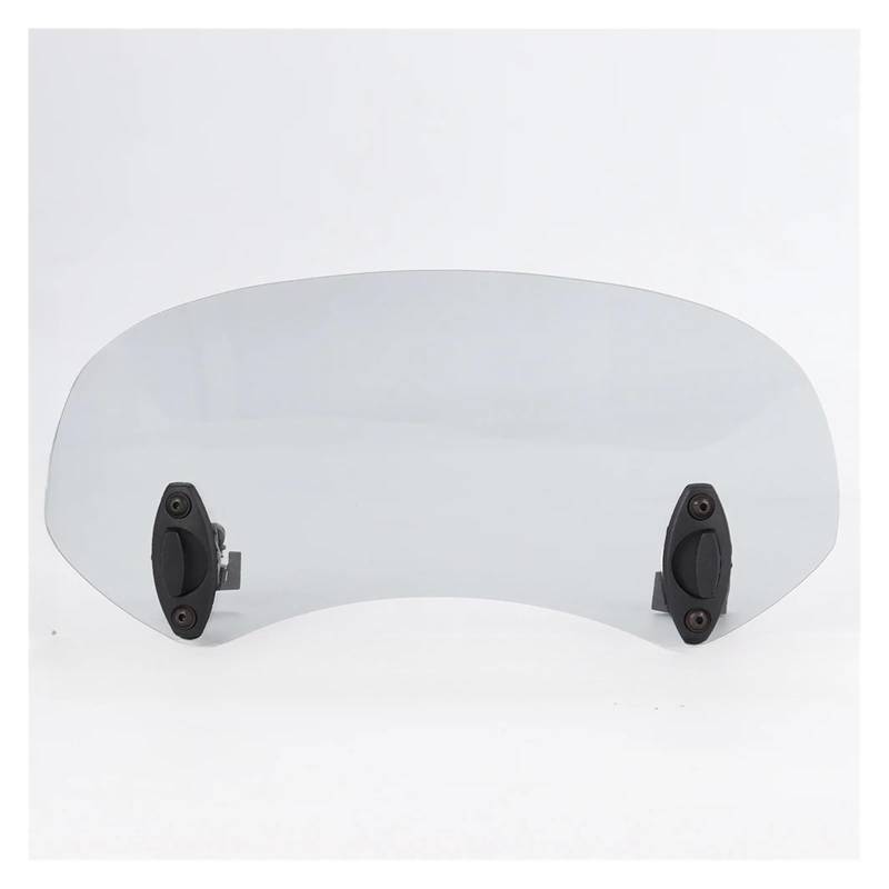 Windschutzscheibe Motorräder Universelle Motorrad-Windschutzscheibenverlängerung, Verstellbarer Spoiler, Anklemmen Windschutzscheibenabweiser, Geeignet Für Alle Motorradmodelle von WBFLZTYOP