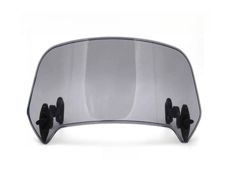 Windschutzscheibe Motorräder Universelle Motorrad-Windschutzscheibenverlängerung, Verstellbarer Spoiler, Anklemmen Windschutzscheibenabweiser, Geeignet Für Alle Motorradmodelle von WBFLZTYOP