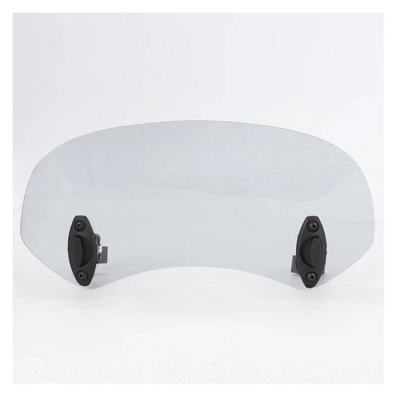 Windschutzscheibe Motorräder Universelle Motorrad-Windschutzscheibenverlängerung, Verstellbarer Spoiler, Für Anklemmen An Die Windschutzscheibe, Geeignet Für Alle Motorradmodelle von WBFLZTYOP