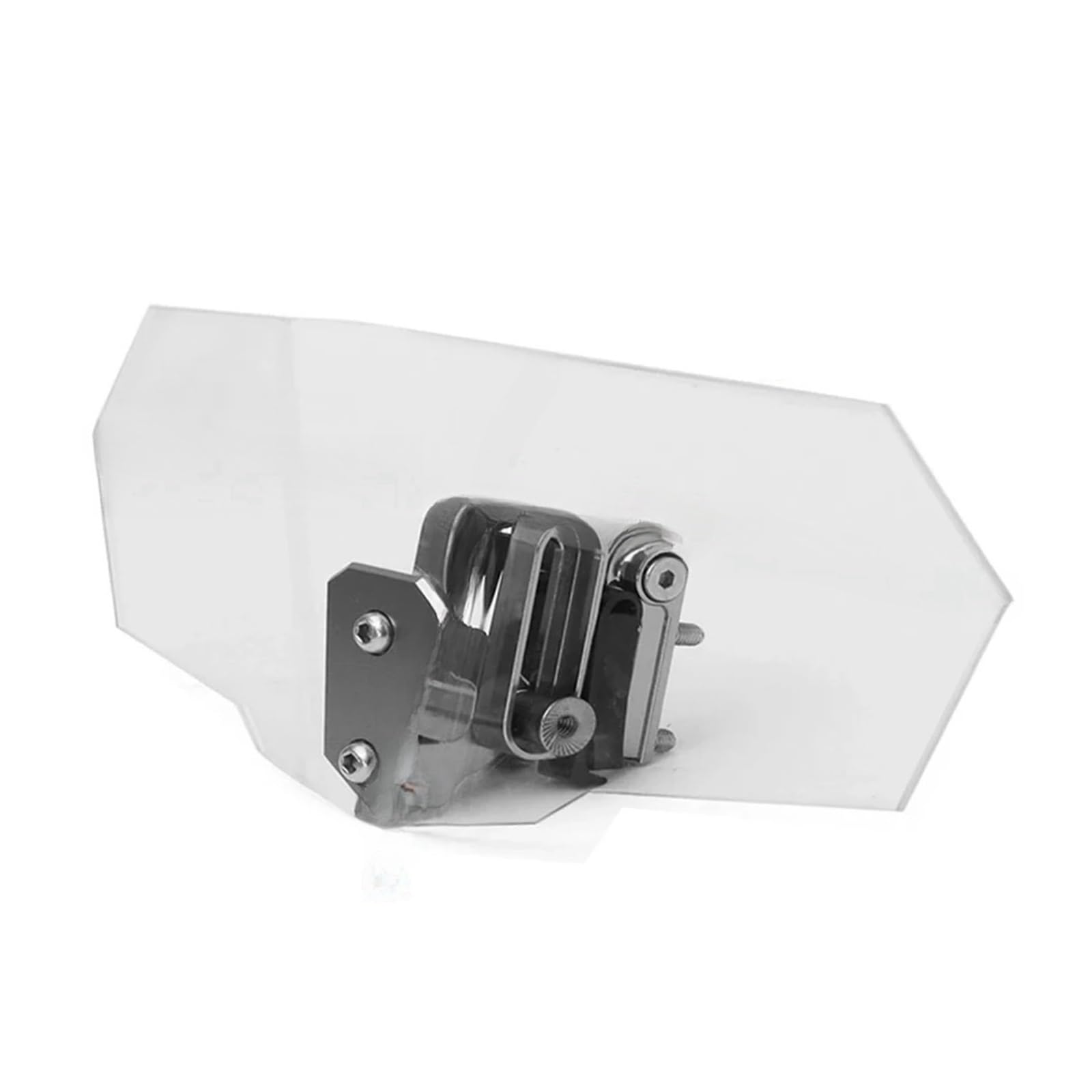 Windschutzscheibe Motorräder Universeller Motorrad-Windschutzscheiben-Verlängerungs-Verstellbarer Spoiler-Klemm-Windschutzscheibenabweiser, Geeignet Für Alle Motorradmodelle Windschutzscheibe Motorräder Universeller Motorrad-Windschutzscheiben-Verlängerungs-Verstellbarer Spoiler-Klemm-Windschutzscheibenabweiser, Geeignet Für Alle Motorradmodelle von WBFLZTYOP