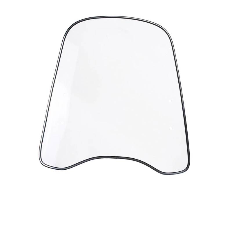 Windschutzscheibe Motorräder Winddichter, Universeller, Transparenter PC-Windschutzscheiben-Windschutzscheiben-Windschutz Für Motorräder, Motorräder, Roller, Windabweiser, Schutz von WBFLZTYOP
