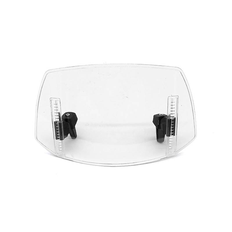 Windschutzscheibe Motorräder Windschutzscheibe Silber Flügel GT ABS Motorrad Verlängerung Einstellbare Spoiler Deflektor Für Ho&nda Forza PCX 125 PCX150 PCX160 Z Faze von WBFLZTYOP