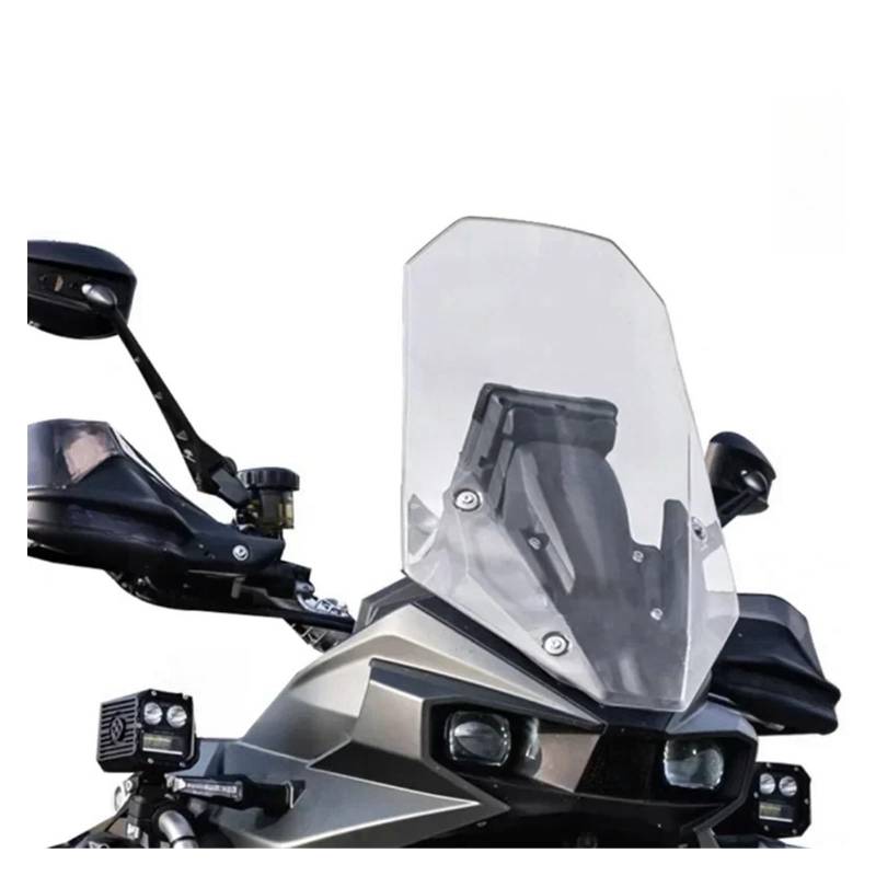 Windschutzscheibe Motorräder Zubehör Motorrad Erhöhte Windschutzscheibe Für Colove Kove 800X Rally KY 800X 800 X KY800X Windschutzscheibe Acryl Windschutzscheibe von WBFLZTYOP