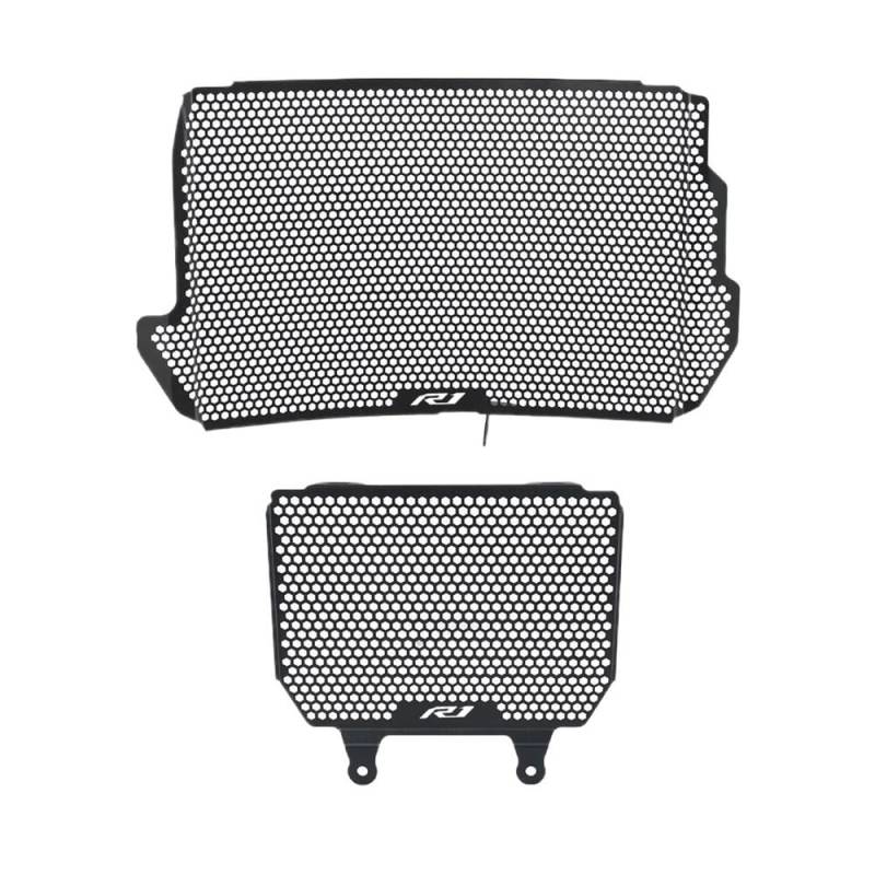 Motorrad Kühlerschutz Für Ya&maha YZFR1 YZFR1M YZF R1 R1M 2015 2016 2017 2018 2019 2020 2021 2022 2023 2024 2025 Kühlergrill Wache Öl Kühler Abdeckung von WBGDUIFLAS