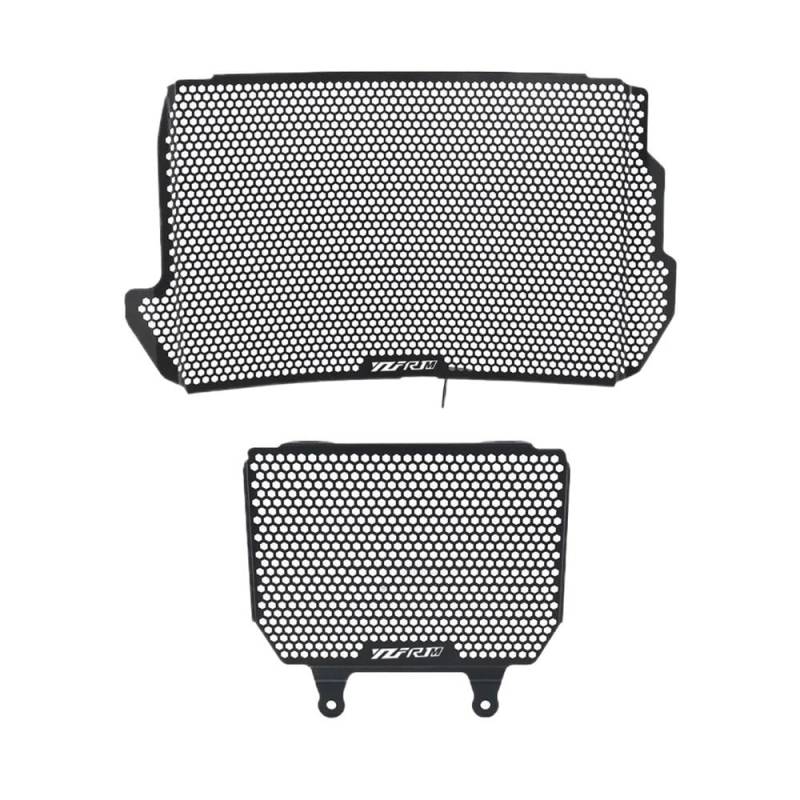 Motorrad Kühlerschutz Für Ya&maha YZFR1 YZFR1M YZF R1 R1M 2015 2016 2017 2018 2019 2020 2021 2022 2023 2024 2025 Kühlergrill Wache Öl Kühler Abdeckung von WBGDUIFLAS