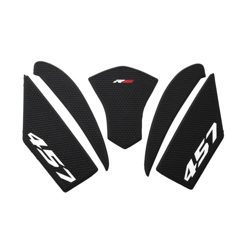 Motorrad Tank Pads Für Aprilia RS 457 RS457 2024 2025 2026 Seitliches Kraftstofftank-Pad Tankpads Schutzaufkleber Aufkleber Gas Kniegriff Traktionspad Tankpad von WBGDUIFLAS