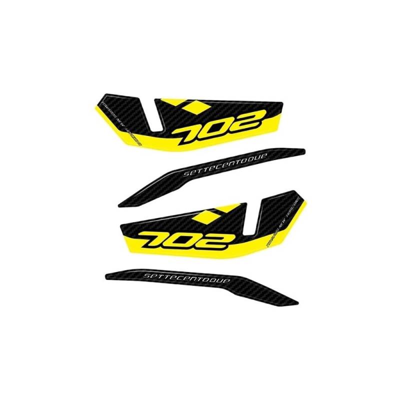 Motorrad Tank Pads Für Benelli TRK 702X TRK 702 X 2023 TRK702X Zubehör Epoxidharz Aufkleber Kit Tank Pad Aufkleber von WBGDUIFLAS