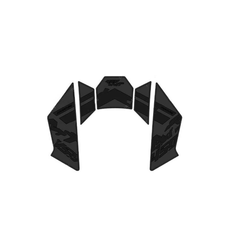 Motorrad Tank Pads Für CFMOTO 450MT Verdickter Kraftstofftank Fishbone Patch Beinschutz Anti-Verschleiß-Gummi-Schutzpatch Modifizierter Panzeraufkleber von WBGDUIFLAS