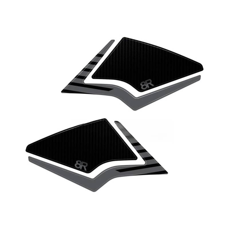 Motorrad Tank Pads Für GSX8R GSX 8R Motorrad Seite Kraftstoff Tank Pad Protector Harz Aufkleber Für GSX-8R 2024 Zubehör von WBGDUIFLAS