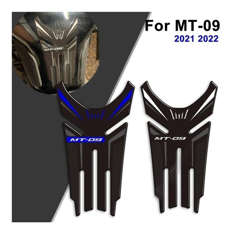 Motorrad Tank Pads Für Ya&maha MT09 MT FZ 09 SP MT-09 Motorrad Heizöl Tank Pad Kit Knie Protector Aufkleber Dekorative Aufkleber ﻿2021 2022 von WBGDUIFLAS