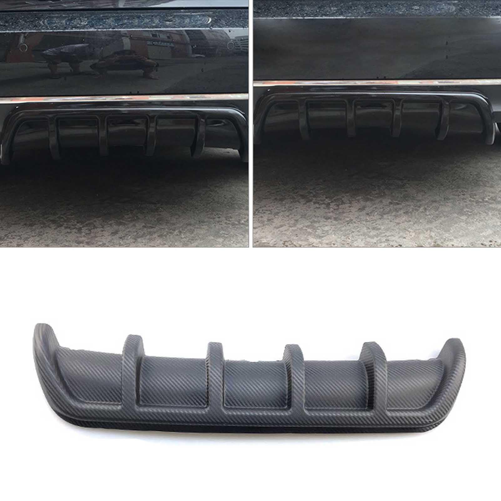 WBQdzsw Auto Heckstoßstange Spoiler für BMW X6 E71 E72 2007-2014, Carbon Fiber-ABS, Schwarz WBQdzsw Auto Heckstoßstange Spoiler für BMW X6 E71 E72 2007-2014, Carbon Fiber-ABS, Schwarz von WBQdzsw