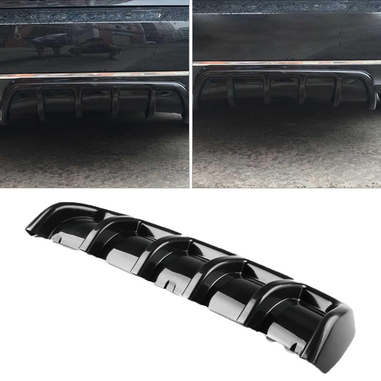 WBQdzsw Auto Heckstoßstange Spoiler für Citroen DS5 2011-2015, Auto Heckstoßstange Lip Diffusor Heckstoßstangendiffusor Auto Modifiziertes Zubehör,Bright Black WBQdzsw Auto Heckstoßstange Spoiler für Citroen DS5 2011-2015, Auto Heckstoßstange Lip Diffusor Heckstoßstangendiffusor Auto Modifiziertes Zubehör,Bright Black von WBQdzsw