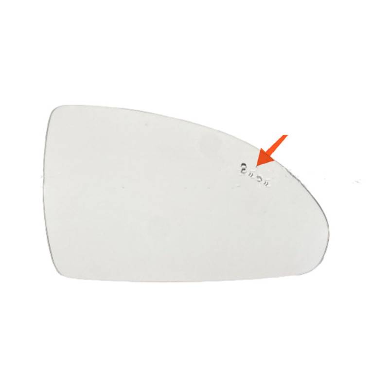 Außenspiegelglas Ersatz für KIA K5/​OPTIMA/​MAGENTIS 2015-2019 Heated BSD, Spiegelglas Fahrerseite Beifahrerseite Rückspiegelglas Seitenspiegelglas Zubehör,Right von WBWBB