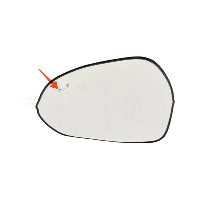 Außenspiegelglas Ersatz für KIA K5/​OPTIMA/​MAGENTIS 2020- Heated BSD, Spiegelglas Fahrerseite Beifahrerseite Rückspiegelglas Seitenspiegelglas Zubehör,Left von WBWBB