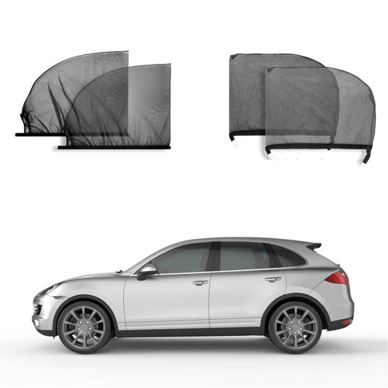 Auto Seitenfenster Sonnenschutz für LINCO Nautilus 2022 2023, Mesh Netz Seitenscheiben Atmungsaktives Netzgewebe Sonnenschutz Verdunkelung,C/Entire-Vehicle von WBWBB