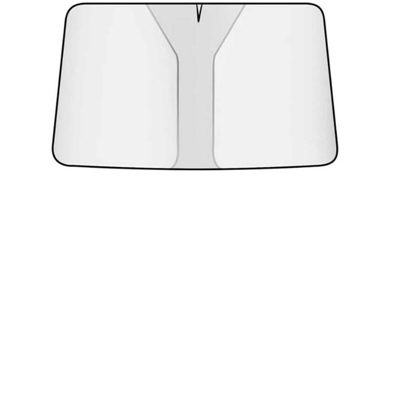 Auto Windschutzscheibe Sonnenblende für VW Tiguan 2009-2016, Auto Frontscheibe Innen Windschutzscheibe Sonnenschirm Faltbares Design,Silver von WBWBB