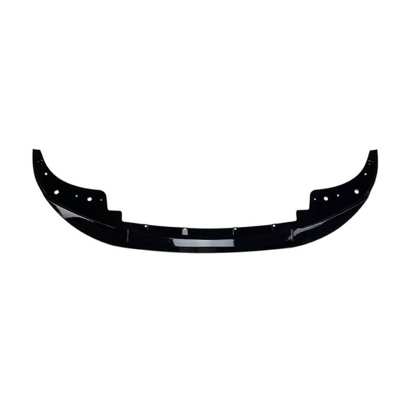 Sport-Frontlippe für BMW 4 Series 425i 430i G22 G23 2020+ Aerodynamischer Spoiler mit Kratzschutz Stoßstangen-Diffusor Stoßstangenlippe Kunststoff,A-Glossy Black von WBWBB
