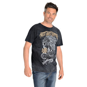 West Coast Choppers Chief T-Shirt Grau von West Coast Choppers