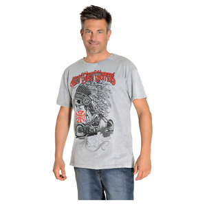 WCC Chief T-Shirt Grau West Coast Choppers von West Coast Choppers