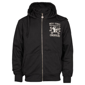 West Coast Choppers High Speed Kapuzenjacke Schwarz von West Coast Choppers