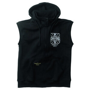 West Coast Choppers OG ATX Hoodie Weste Schwarz von West Coast Choppers