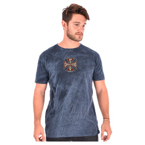 WCC Spark Vintage T-Shirt Blau West Coast Choppers von West Coast Choppers