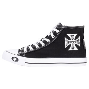 WCC Warriors Sneaker Schwarz West Coast Choppers von West Coast Choppers