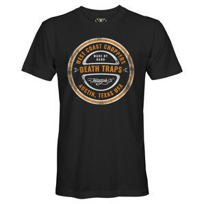 West Coast Choppers Death Traps T-Shirt Schwarz von West Coast Choppers